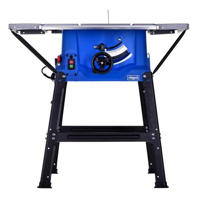 2. Pilarka stołowa Scheppach HS100S 2,0KW fi 250mm 2 tarcze w zestawie