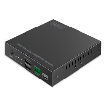 Dodatkowy odbiornik do DS-55348, przedłużacz światłowodowy HDMI 4K/60Hz z KVM USB 1.1 przez IP 1G lub do 40km/300m/IP 1G