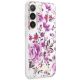 4. Etui Guess Flower Collection na Samsung Galaxy S23 - białe