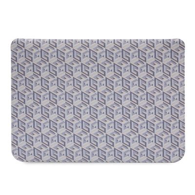 3. Pokrowiec Guess GCube Stripes na laptopa 16'' - niebieski