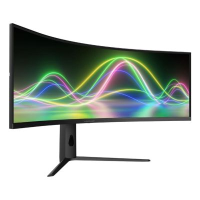 3. LC-Power 49" LC-M49QCK Zakrzywiony VA+DP+2xHDMI - Płaski panel (TFT/LCD) - 124.5 cm [Klasa energetyczna F]