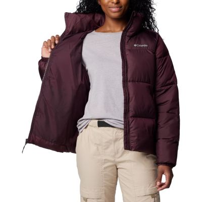 4. Columbia Puffect II Full Zip Jacket 2090291607 Fioletowe L