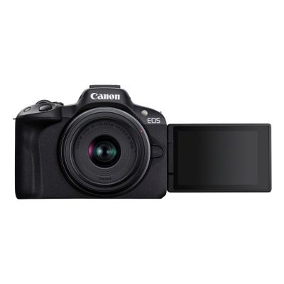 6. Aparat Canon EOS R50 + RF-S 18-45mm CREATOR KIT z 24.2 MP