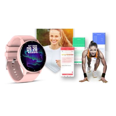 5. Smartwatch GIEWONT Różowy GW120-1
