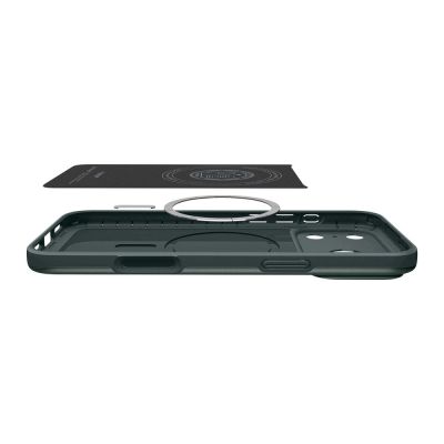 6. Etui Spigen Thin Fit MagSafe na iPhone 18 Pro / 17 Pro - zielone