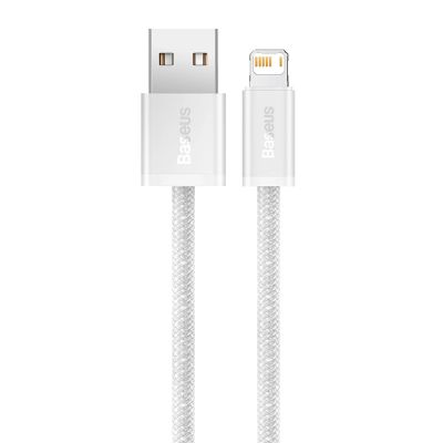 3. Kabel Baseus Dynamic Series 2,4A USB-A - Lightning 2m - biały
