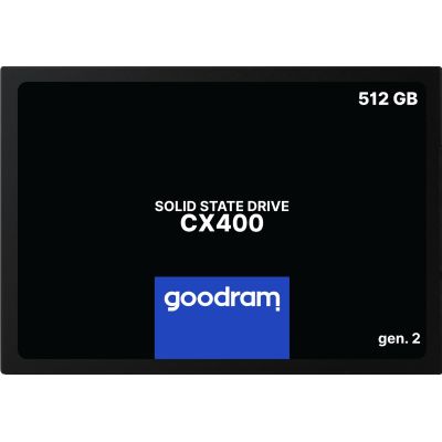 10. DYSK SSD GOODRAM 512GB Gen. 2 SATA III 2,5 CX400
