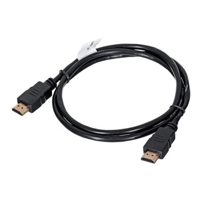 2. Kabel Lanberg CCS CA-HDMI-11CC-0010-BK (HDMI M - HDMI M; 1m; kolor czarny)