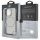 8. Etui Mercedes Printed logo MagSafe na iPhone 16 Pro Max - przezroczyste