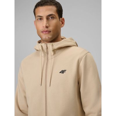 5. Bluza rozpinana z kaputem męska 4F 4FRSS26TSWSM3106-30S