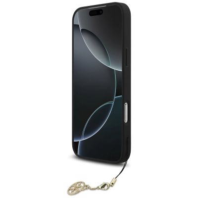 4. Etui Guess 4G Charms Collection MagSafe na iPhone 17 Pro Max - czarne