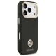 4. Etui Guess Grained Strass Logo MagSafe na iPhone 17 Pro - czarne