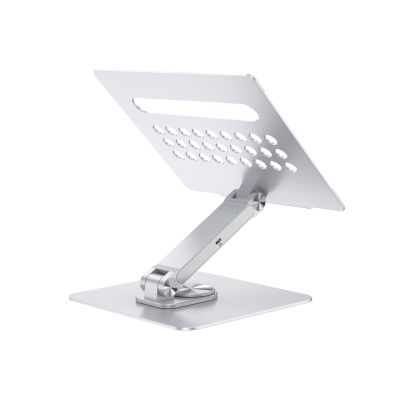 4. CONCEPTRONIC Uchwyt na laptopa ze stacją dokującą 7 w 1 srebrny