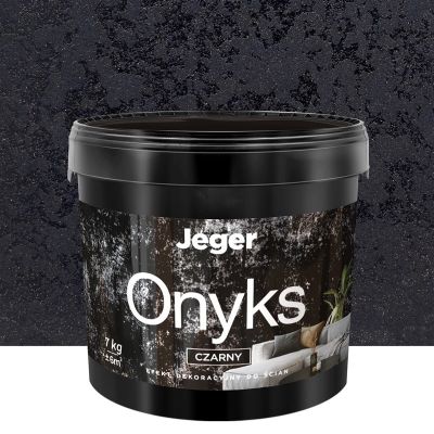 PLASTER JEGER ONYKS BLACK 7KG
