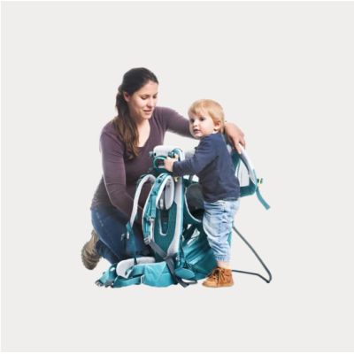 8. Nosidło turystyczne Deuter Kid Comfort Active SL denim