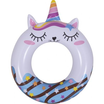 KÓŁKO DO PŁYWANIA DONUT JEDNOROŻEC 55CM 37595