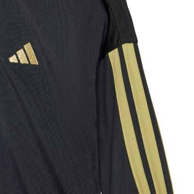 11. Dres dla dzieci adidas Essentials Climacool czarno-złoty JC8857