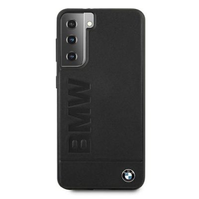 3. Etui BMW Signature Logo Imprint na Samsung Galaxy S21+ - czarne