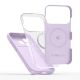 4. Etui Tech-Protect Silicone MagSafe na iPhone 17 Pro - fioletowe