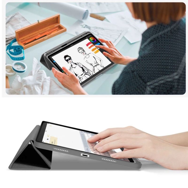 11. Etui Tech-Protect SC Pen Canvas na iPad 10.9” 2022 / iPad 11” 2025 - szare