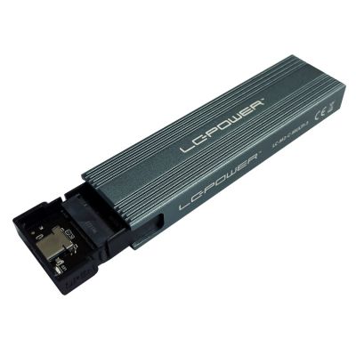 4. LC-Power LC-M2-C-MULTI-3 obudowa do dysków twardych Obudowa SSD Antracyt M.2