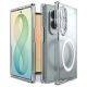 2. Etui Ringke Fusion Magnetic Magsafe na Samsung Galaxy Z Fold 8 - przezroczyste