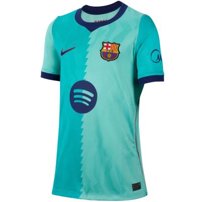 2. Koszulka dla dzieci Nike FC Barcelona Stadium 2026/27 zielona II6686 301