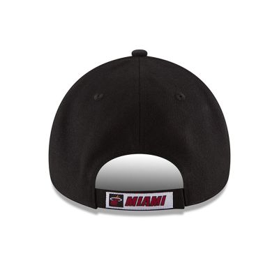 4. Czapka z daszkiem New Era 9FORTY NBA The League  Miami Heat Czarna - 11405603
