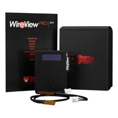 10. Termiczna karta graficzna Grizzly WireView 90 Pro, 1x12VHPWR - Wsteczny