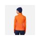 3. Bluza damska ROSSIGNOL W Blackside Mix HZ Fleece pomarańczowa