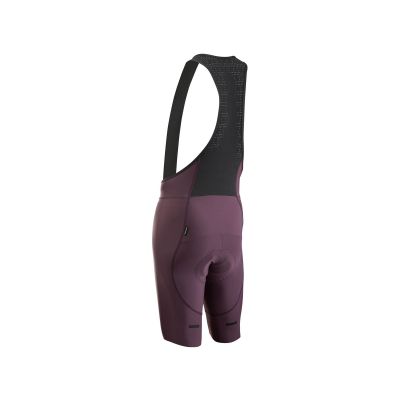 2. Spodenki rowerowe NORTHWAVE Fast Bibshort bordowe