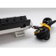 6. Ducky One 3 Classic SF klawiatura Gaming USB US English Czarny, Biały