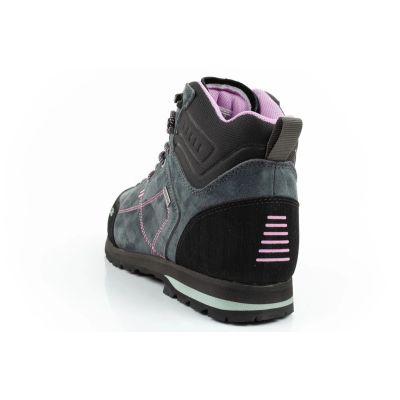 5. CMP Alcor buty damskie trekkingowe skóra trwałe wodoodporne za kostkę szare