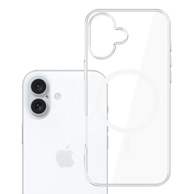 3. Etui 3mk Clear MagCase na Apple iPhone 16 - przezroczyste