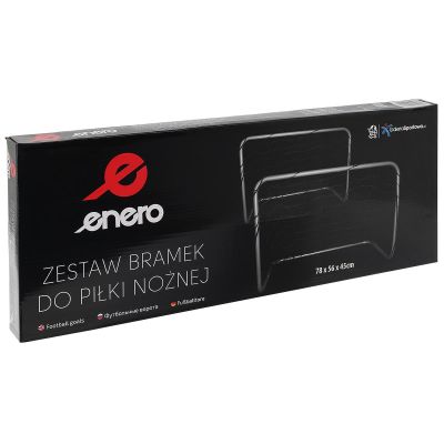 5. ZESTAW 2 BRAMEK DO PIŁKI NOŻNEJ Z SIATKĄ 78x56x45CM