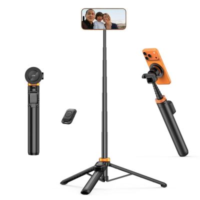 4. Selfie stick Tech-Protect L03S MagSafe Bluetooth Selfie Stick Tripod - czarny