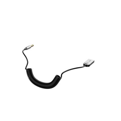 3. Baseus BA01 odbiornik dźwięku Bluetooth 5.0 kabel adapter audio AUX jack czarny (CABA01-01)