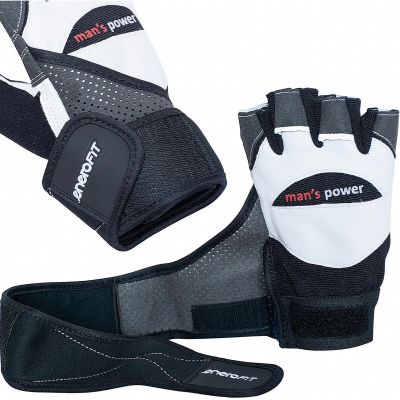 9. RĘKAWICE FITNESS MAN'S POWER R.L ENERO FIT
