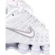 5. Buty sportowe męskie Nike SHOX TL Metallic Silver białe - AV3595-100