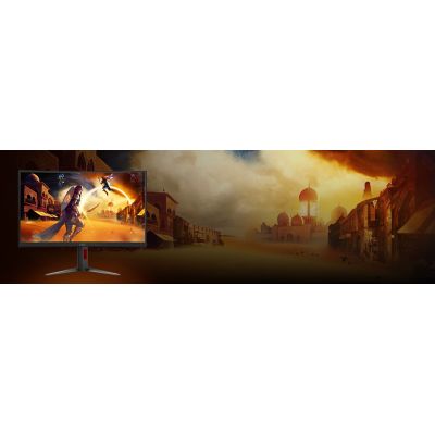 5. AOC G4 C27G4Z2 monitor komputerowy 68,6 cm (27") 1920 x 1080 px Full HD LCD Czarny, Czerwony