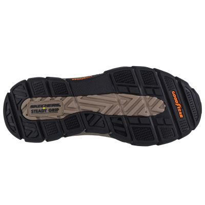 4. Skechers Slip-Ins Respected - Elgin 204810-CDB Brązowe 39,5