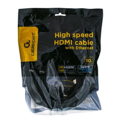 3. Kabel GEMBIRD CC-HDMI4-10M (HDMI M - HDMI M; 10m; kolor czarny)