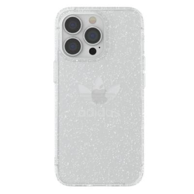 3. Etui Adidas OR Protective Clear Case Glitter na iPhone 13 Pro / iPhone 13 - przezroczysto-srebrne