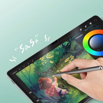 6. Folia ochronna Dux Ducis Naad Paperlike matowa na Samsung Galaxy Tab S10 FE Plus - z czarną ramką