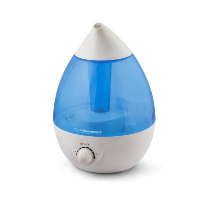 6. Nawilżacz powietrza Esperanza COOL VAPOR EHA005 (25W; kolor niebieski)