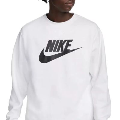 3. Nike Sportswear Club Fleece DQ4912-100 Białe XL