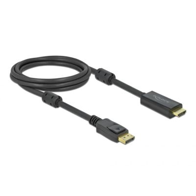DeLOCK Aktywny DisplayPort 1.2 do kabla HDMI 4K 60 Hz 2 m