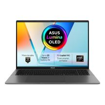 ASUS Vivobook S16 M3607GA-SH011W Ryzen AI 7 445 16.0"FHD OLED 60Hz 300nits 16GB DDR5 SSD512 Radeon 840M Cam1080p+IR 70WHrs Win11 Aluminum Matte Gray