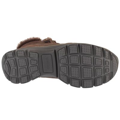 4. Skechers Easy Going - High Zip 2 168042-CHOC Brązowe 36