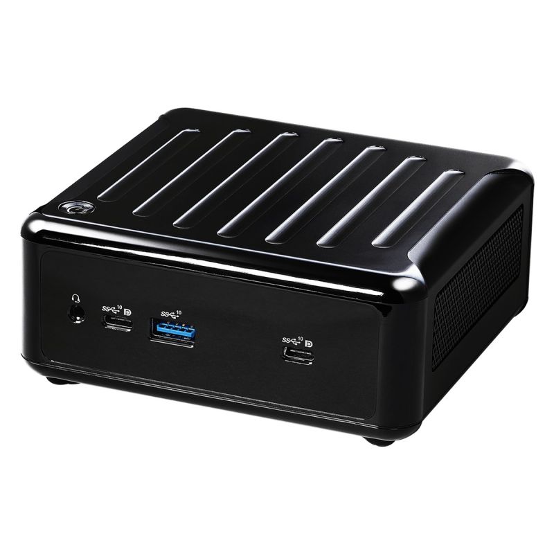 2. Asrock 4x4 BOX-5600U Wielkość PC 0.6L Czarny 2,3 GHz